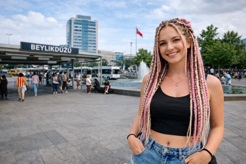 Afrika saç örgüsü Beylikdüzü